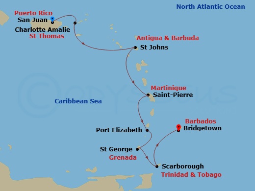 Cruise Map