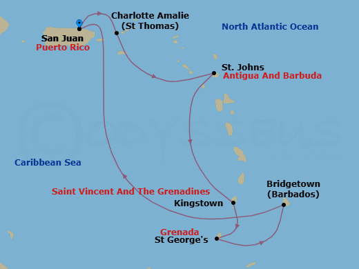 Cruise Map