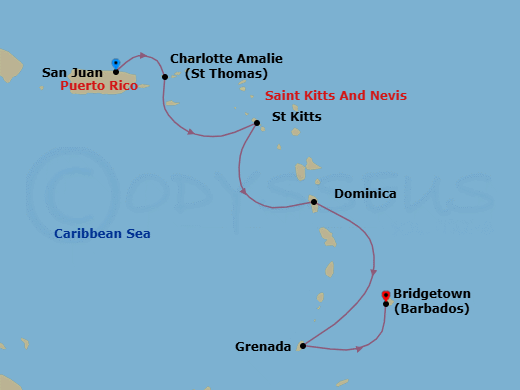 Cruise Map
