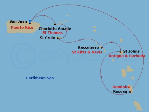 Cruise Map