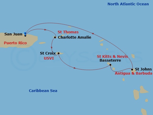 Cruise Map