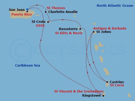 Cruise Map