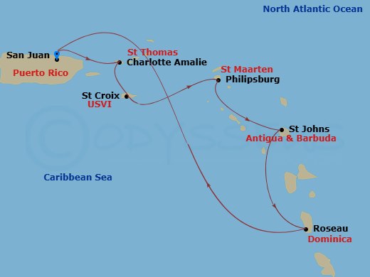 Cruise Map