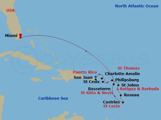 Cruise Map