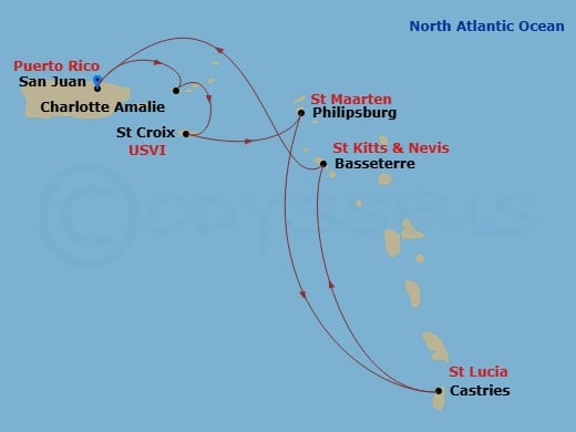 Cruise Map