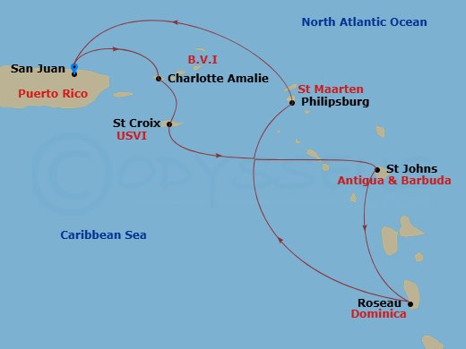 Cruise Map