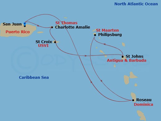 Cruise Map