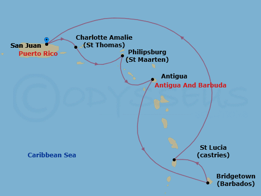 Cruise Map