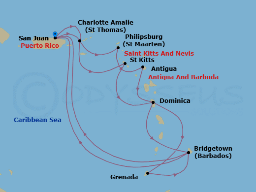 Cruise Map