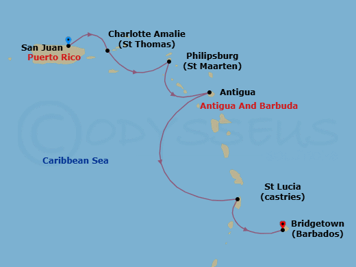 Cruise Map