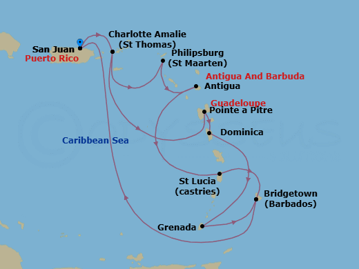 Cruise Map