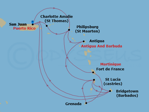 Cruise Map