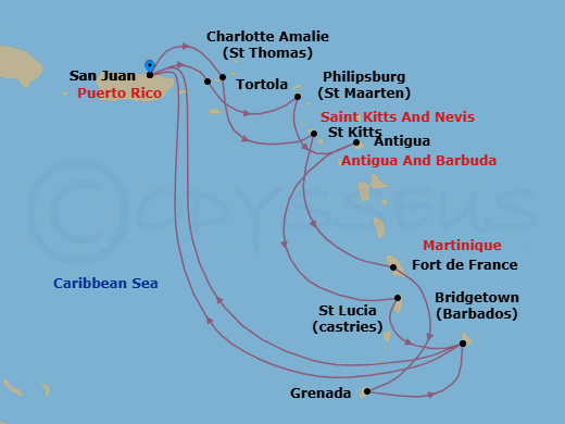 Cruise Map
