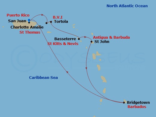 Cruise Map