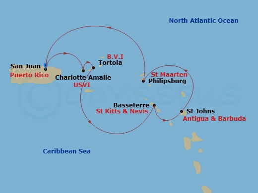 Cruise Map