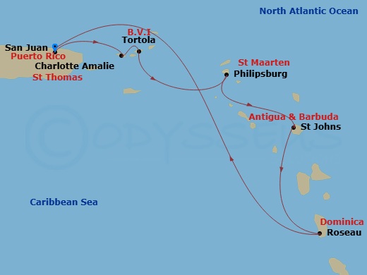 Cruise Map
