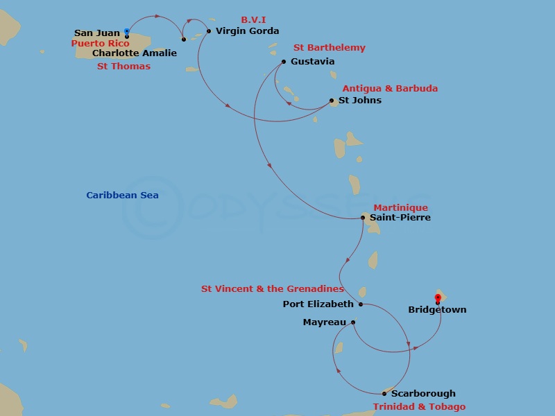 Cruise Map