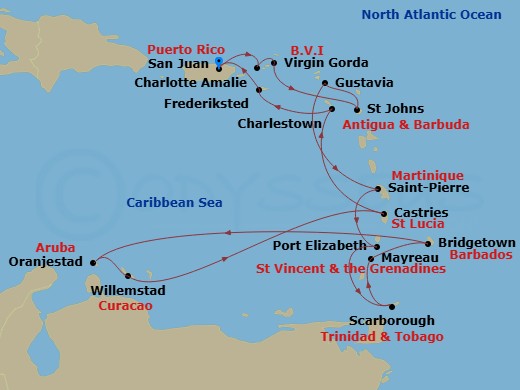 Cruise Map