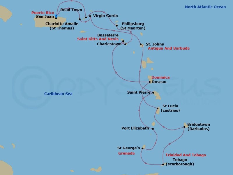 Cruise Map