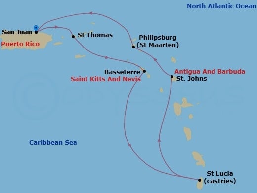 Cruise Map