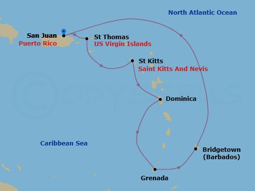 Cruise Map