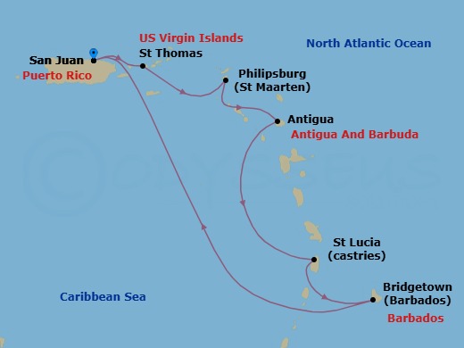 Cruise Map