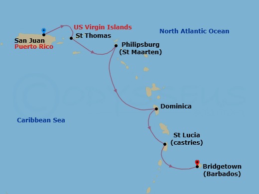 Cruise Map
