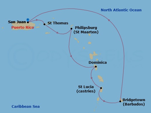 Cruise Map