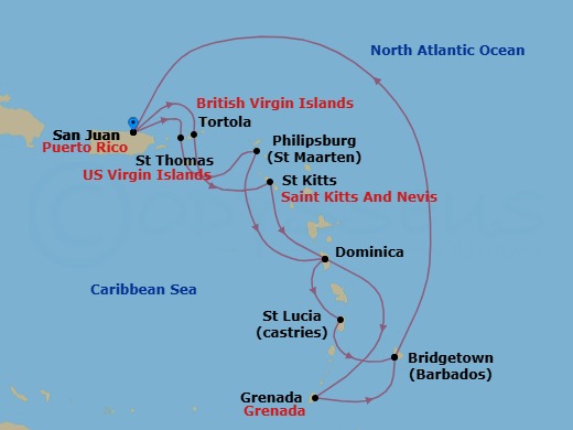 Cruise Map