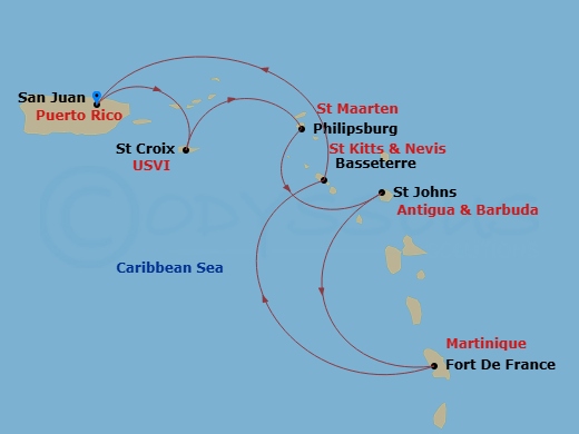 Cruise Map