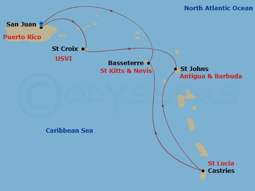 Cruise Map
