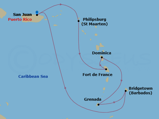 Cruise Map
