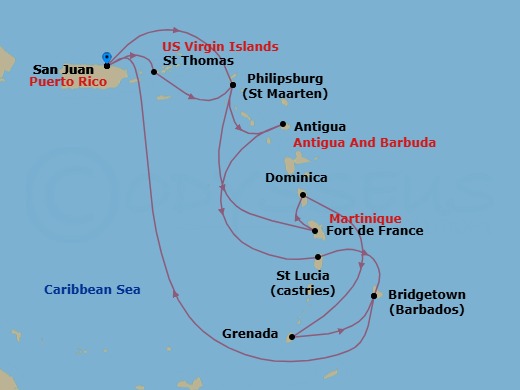 Cruise Map