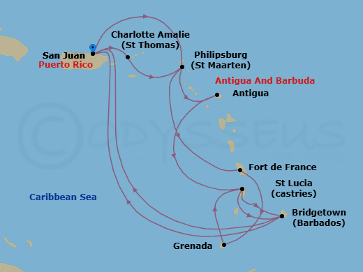 Cruise Map