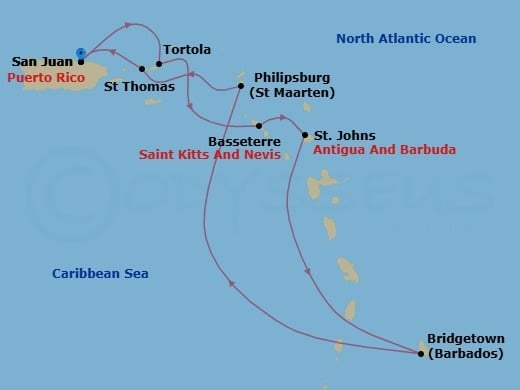 Cruise Map