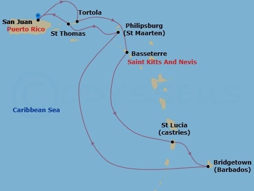 Cruise Map