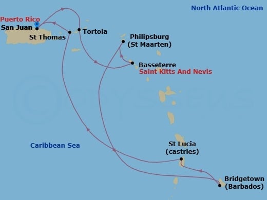 Cruise Map