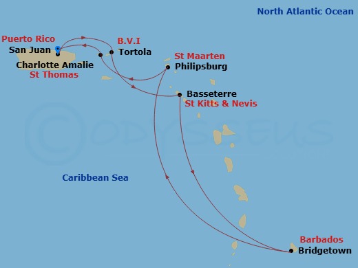 Cruise Map