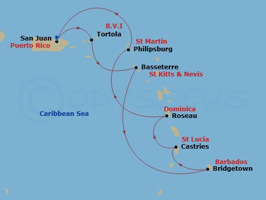 Cruise Map