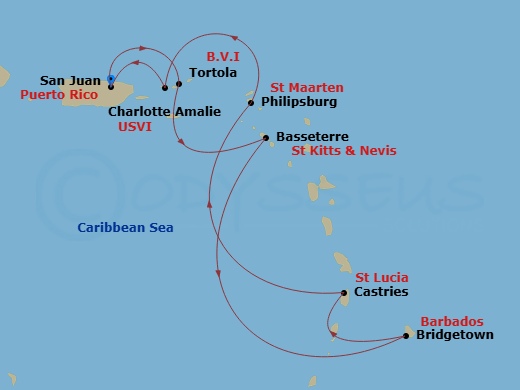 Cruise Map
