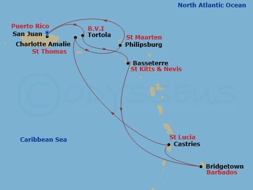 Cruise Map