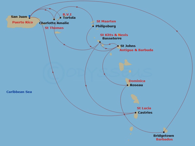 Cruise Map