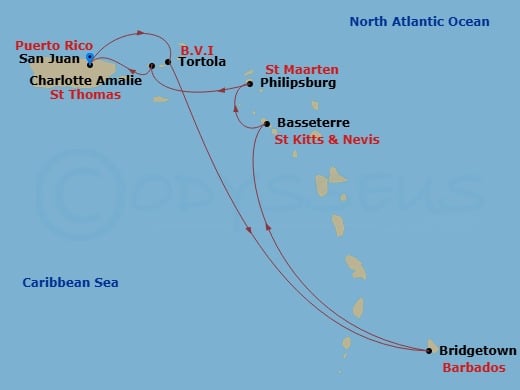 Cruise Map