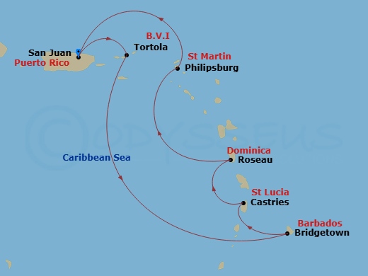Cruise Map