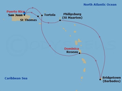 Cruise Map