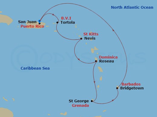 Cruise Map