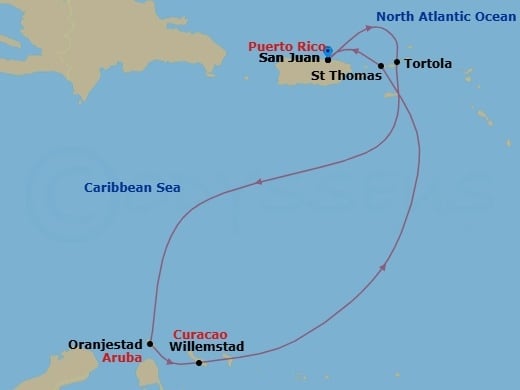 Cruise Map