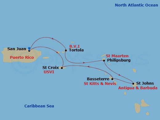 Cruise Map