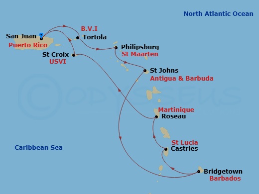 Cruise Map