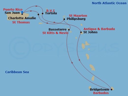 Cruise Map